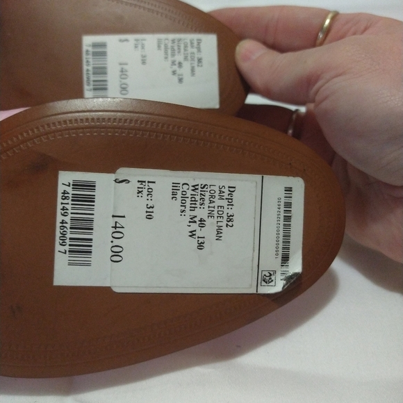 Sam Edelman Pink Loraine Leather Loafers - Picture 4 of 13